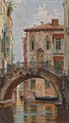 bridge over a venetian canal
